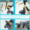 MYTEC 2-In-1 Bench Vise Heavy Duty for Workbench, 6.0" black,