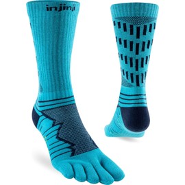 Injinji Ultra Run Crew Pacific Blue L (EU: 44.5-47), blue, L
