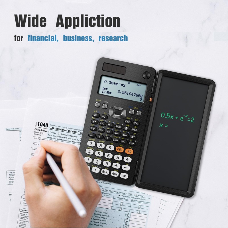 Scientific Calculators for Students 991ES Office Calculators Desktop, ROATEE 4-Line