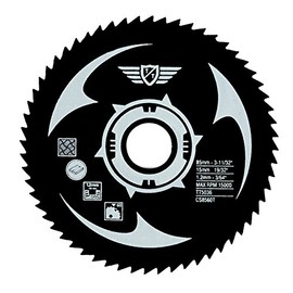 1 x Toptools CS8560T 85 mm 60T 15 mm Hole HSS Saw Blades Compatible with Worx, Bosch, Makita, Ryobi, Rockwell and Many Others