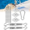 Stainless Steel Hardware Kit Screw Rhombus Hook Spring Buckle Shade