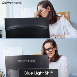 Sceptre New IPS 24-inch Gaming Monitor 180+Hz DP x2 HDMI x2 1ms 100% sRGB Build-in Speakers Machine Black 2026 (E248B-FPT168 Series)