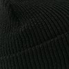 Military Wool Cuff Beanie - Black OSFM