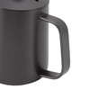 Long Narrow Coffee Kettle Black Stainless Steel Rustproof Small Pour
