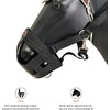 BARN & STABLE Horse Grazing Muzzle Halter for Easy Breathe,
