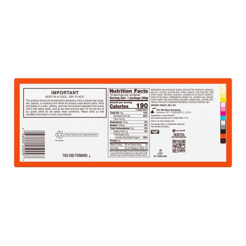 REESE'S Big Cup Caramel Milk Chocolate Peanut Butter Cups 16