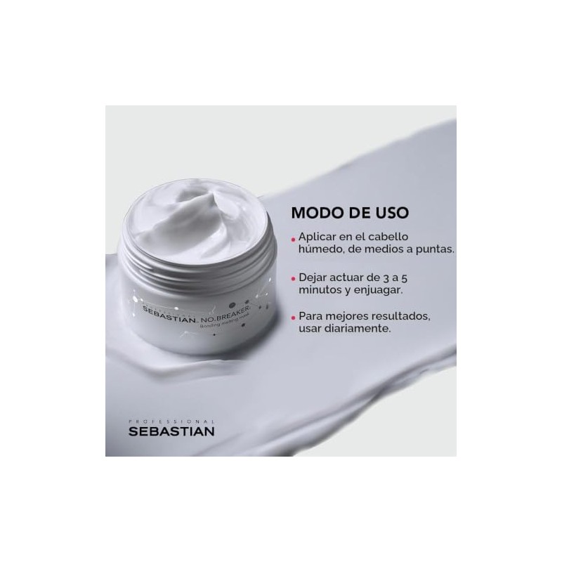 Sebastian Professional No Breaker Mascarilla Reparadora Protectora 500ml