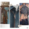 yumcute Genuine Leather Necklace Cord,Leather Cord, Bracelet Making String, Leather