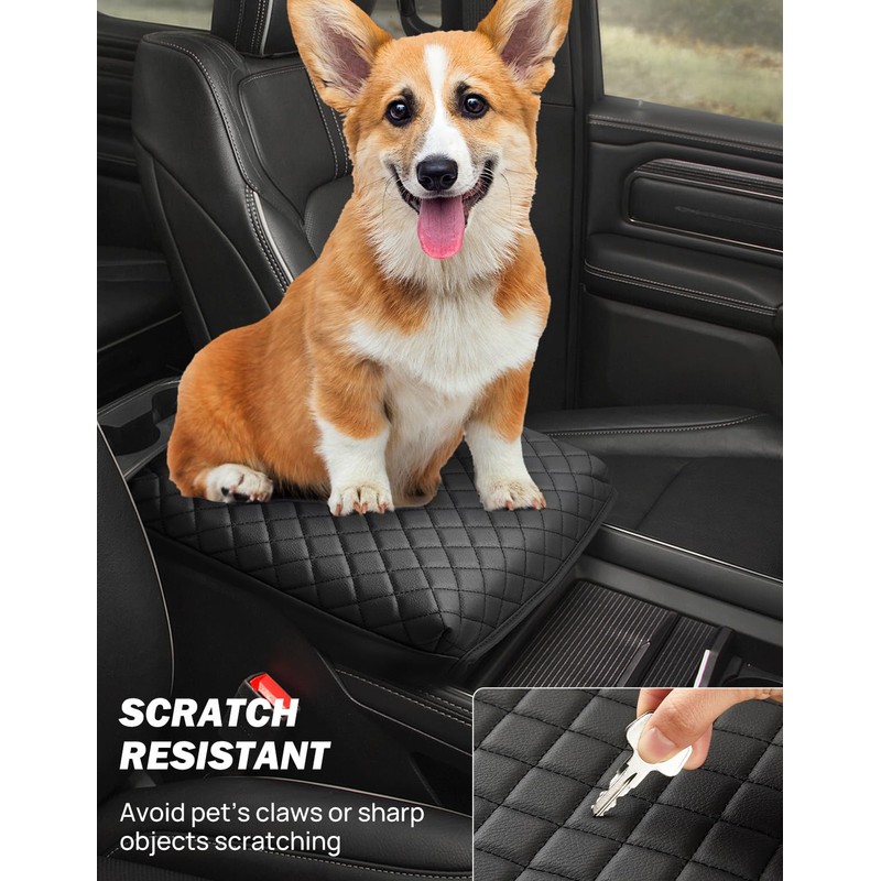 JOYTUTUS Center Console Cover Compatible with 2019-2025 2026 Ram 1500