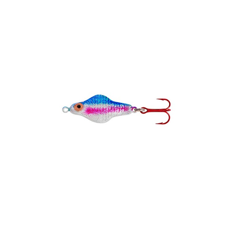 Lindy Rattl'n Flyer Spoon-Techni-Glo Rainbow-1/8 oz. Fishing Lure