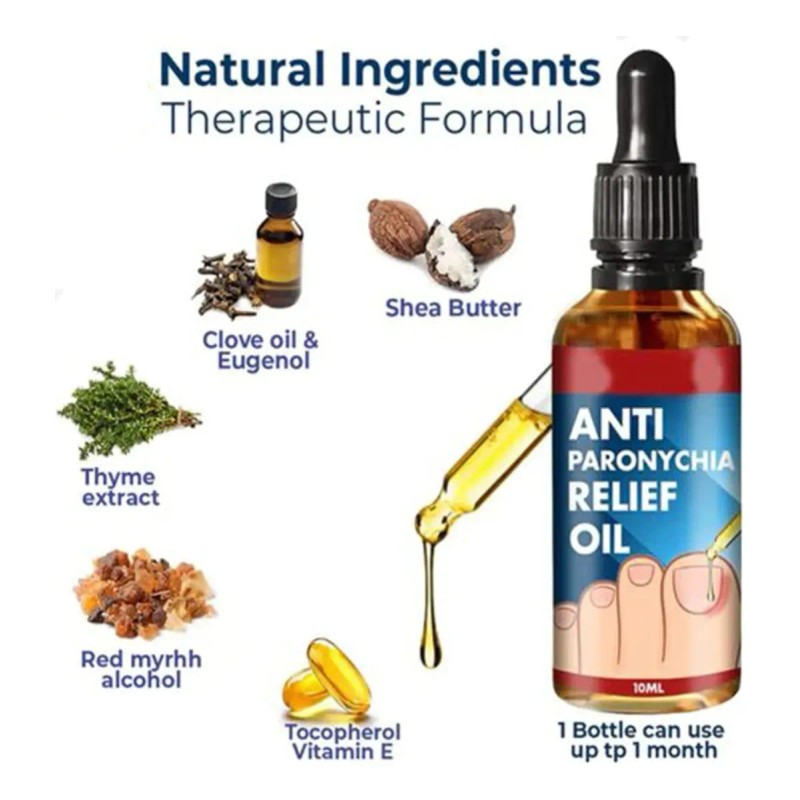 Tratamiento Reparador De Uñas De Pies Y Manos, Gotas De