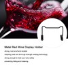 Pack of 6 Metal Red Wine Display Holder Wall Mounted