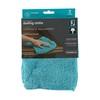 Casabella Microfiber 12" x 14" Cloth, Pack of 2, Blue
