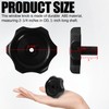 Aussio (3-Pack, Black 1" Shaft RV Window and Vent Knob