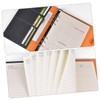 Operitacx Business Style A5 Notebook with Strap and Pen Holder