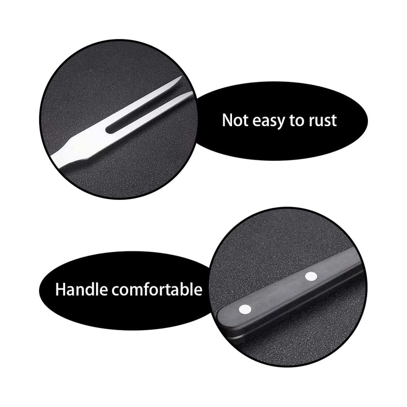 2 Pcs Carving Forks Professional Pot Forks Anti-Slip Meat Lifting