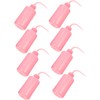 FOMIYES Botella de Limpieza para Pestañas 250ml Medidor, Material Abs