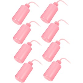 FOMIYES Botella de Limpieza para Pestañas 250ml Medidor, Material Abs Resistente al Calor, Paquete de 8 Piezas, Adecuado para Cuidado Personal y Maquillaje