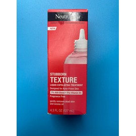 Neutrogena Stubborn Texture Liquid Exfoliating Treatment Acne Prone Skin 4.3 ozZ