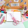 Pink Multi-Purpose Mini Scissors Portable Functional, Stainless Steel Detail Craft