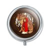 Little Red Riding Hood with Wolf in Woods Pill Case