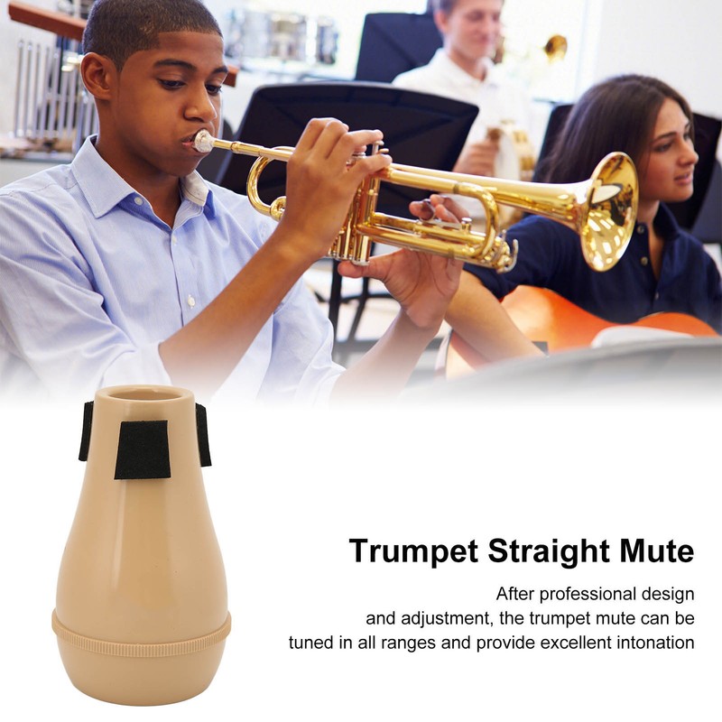 Trumpet Mute Reliable Practical Durable ABS Lightweight Compact Silencer for