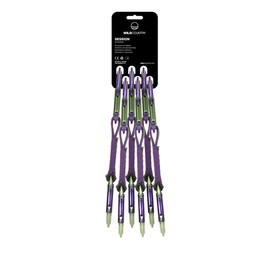 Wild Country Session Quickdraw 6 Pack - Purple/Green 12cm