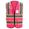 AYKRM 11 colors available safety vest pink