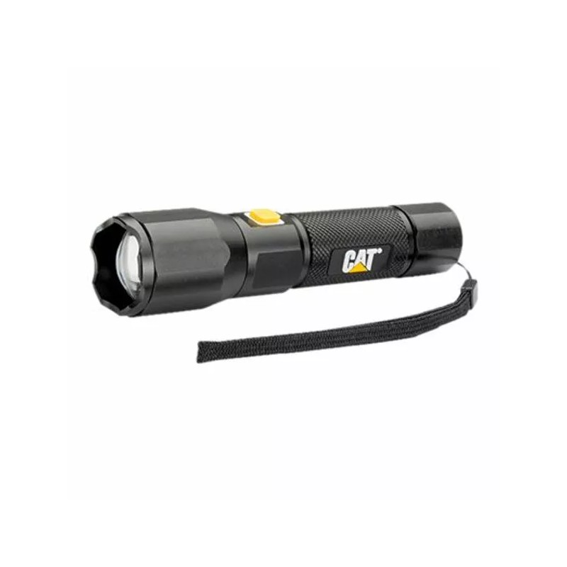 CAT Construction Grade Pro Focusing AAA Tactical Flashlight 220 Lumens