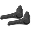 2pcs PVC Kayak Rudder Steering Control Handle Grip Replacement For