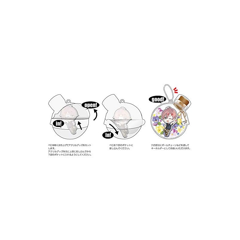 Hagoromo Acrylic Makeup Cover #Snowflake