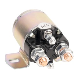 BlueStars (Updated) 12V Gas Golf Cart Starter Solenoid - Compatible with Yamaha G2 G8 G9 G11 G14 G16 Gas Golf Cart 1985-2002 4 Terminal Solenoid - Replaces JF2-H1950-00 JR3-H1950-00 J38-81950-01