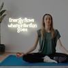 Energy Flows Where Intention Goes Neon Sign – Warm White