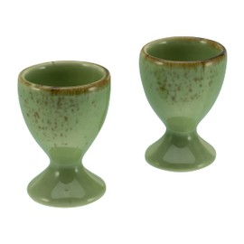 Creatable Nature Collection Egg Cups Set of 2 Green