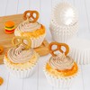 Caperci Heavy Duty Standard White Cupcake Liners 150 Counts -
