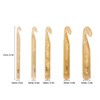 5Pcs Huge Crochet Hook Ergonomic Smoothing Plastic Assorted Size Huge