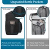 GLENKEY Double Deck Insulated Lunch Box, Expandable XLarge Lunch Bag