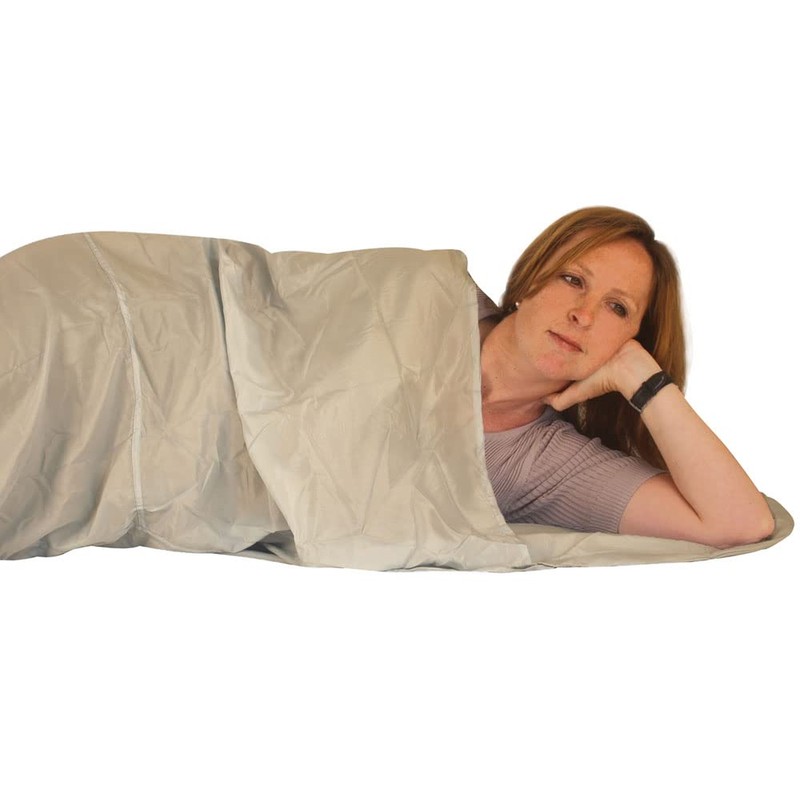 Travelsafe Outdoor Sleeping Bag Inlet Microfiber Rectangular