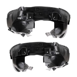 TRQ TRQ Front Inner Fender Liner Set Compatible with 2017 Jeep Compass CH1248160 CH1249189