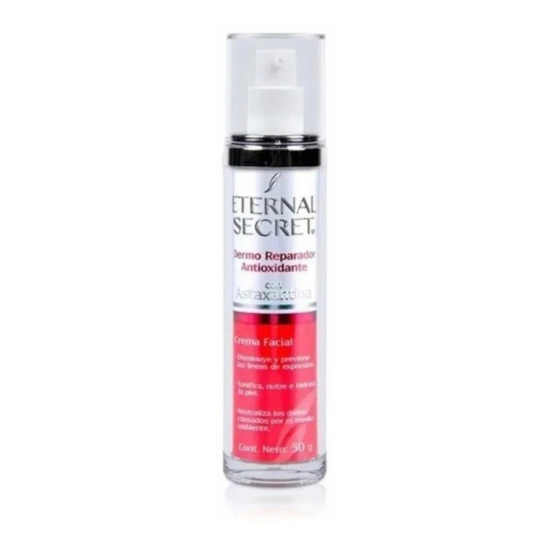 Crema Dermo Reparador Antioxidante Astaxantina Eternal 50grs Tipo De Piel