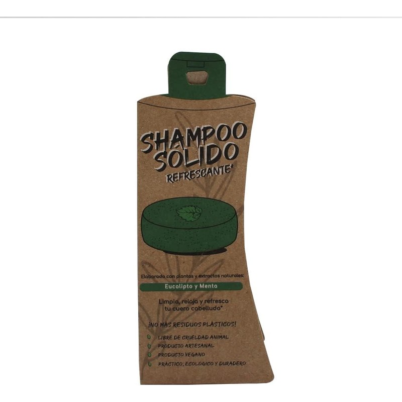 Shampoo Sólido Refrescante Árbol Verde, 1 unidad, 1
