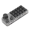 15 Keys 3 Knobs Programmable Keypad Wired USB Wireless Bluetooth