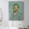 Renditions Gallery Self Portrait (1889) by Vincent Van Gogh Printed,