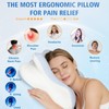 Sleep Apnea Pillow, Ergo Cervical Neck Pillows for Pain Relief