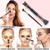 2PCS Nose Contour Brushes, 2-In-1