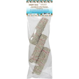 The New Age Source Smudge Sticks Mini Desert Sage Pack of 3
