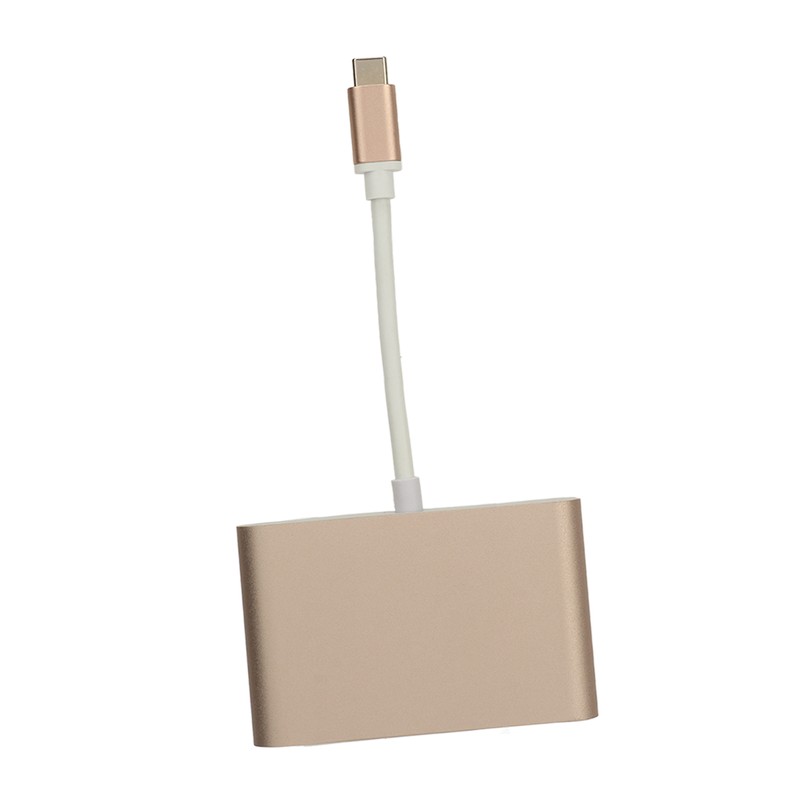 USB 3.1 Type C to VGA Adapter Hub PD 3