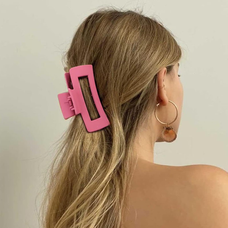 4 PCS Flexible Claw Clip, Cozy Clip for Women, Soft