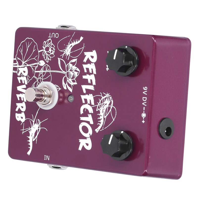 Spring Reverb Pedal Electric Guitar Reflector Effect Accessories Aluminum Alloy