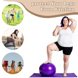 Yuanchu 10 Pcs Inner Thigh Anti Chafing Patches, Latex-Free Friction Tapes Thigh Protectors from Chafing Thigh Inner Rub Pads for Women Sweatproof Skin Protection